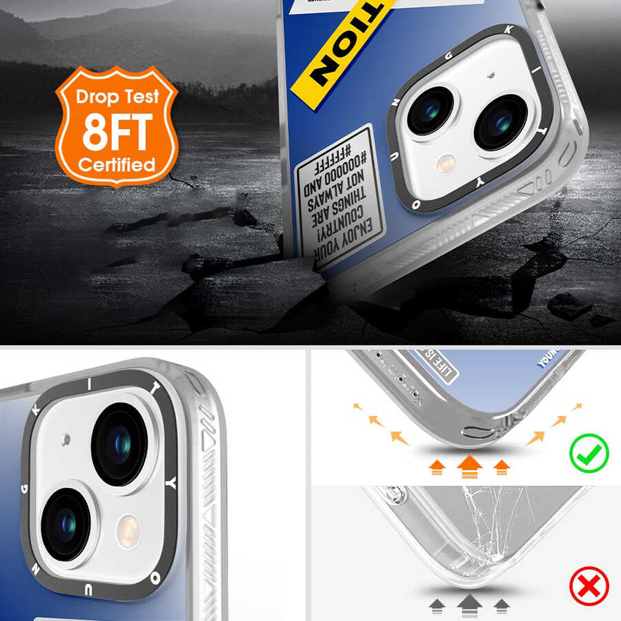 iPhone 13 Kılıf YoungKit Holiday Serisi Kapak
