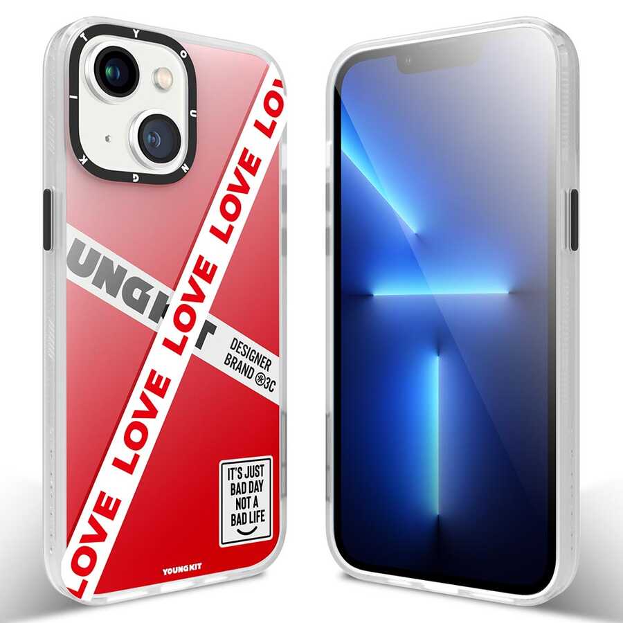 iPhone 13 Kılıf YoungKit Holiday Serisi Kapak