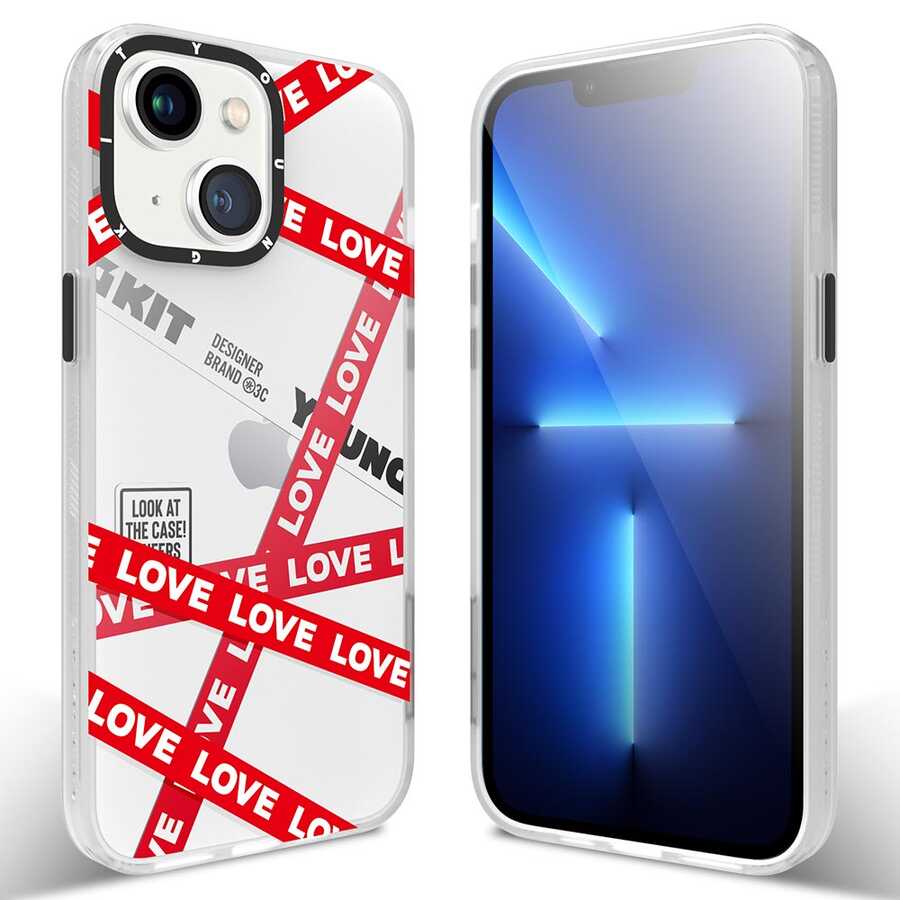 iPhone 13 Kılıf YoungKit Holiday Serisi Kapak