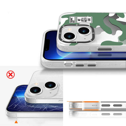 iPhone 13 Kılıf YoungKit Kamuflaj Serisi Kapak