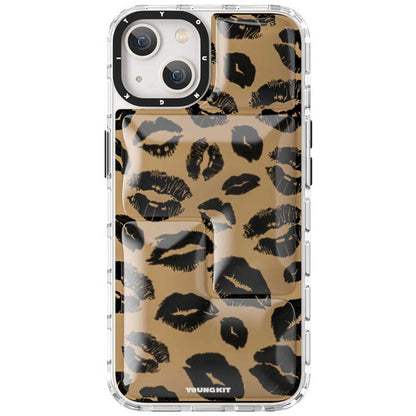iPhone 13 Kılıf YoungKit Leopard Article Serisi Kapak