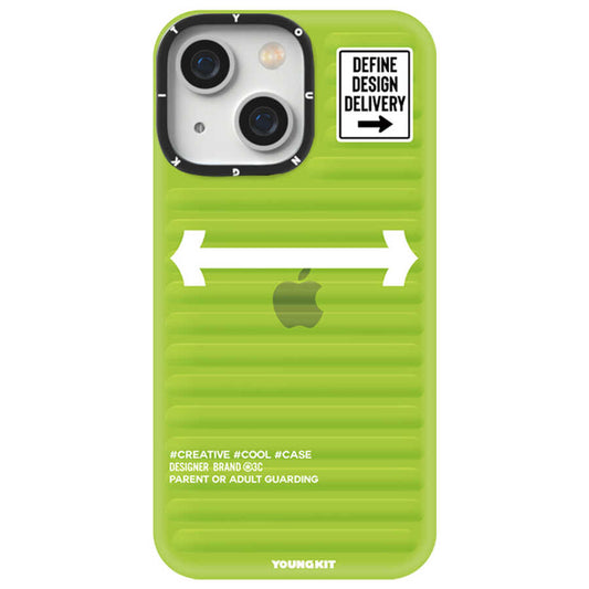 iPhone 13 Kılıf YoungKit Luggage FireFly Serisi Kapak