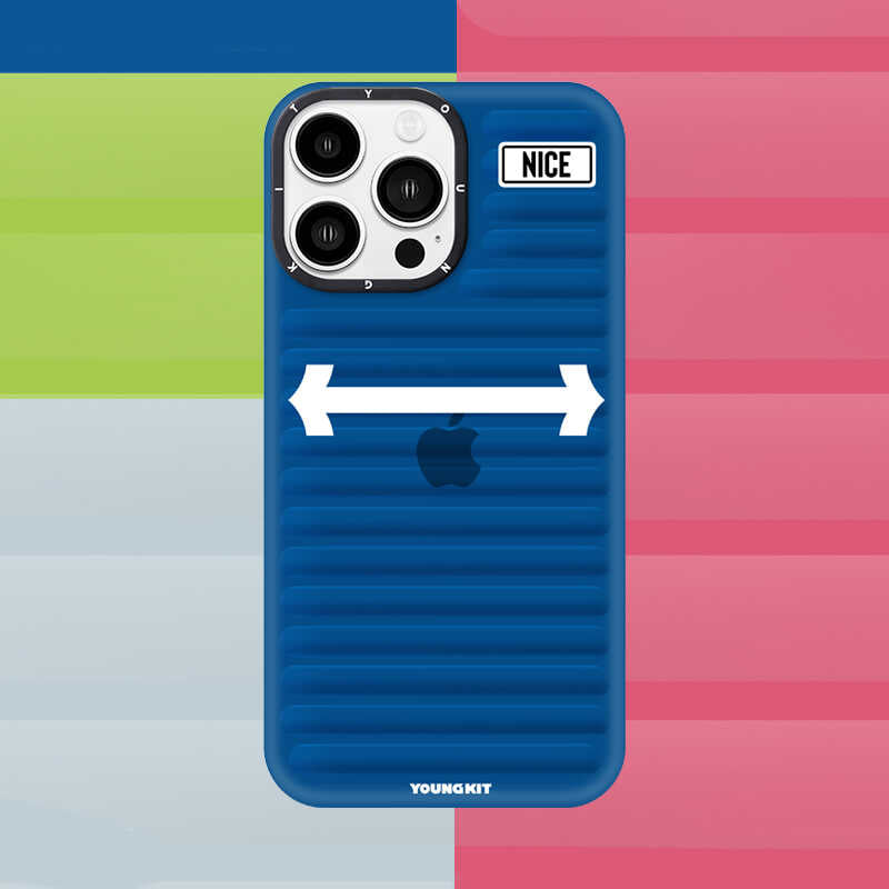 iPhone 13 Kılıf YoungKit Luggage FireFly Serisi Kapak