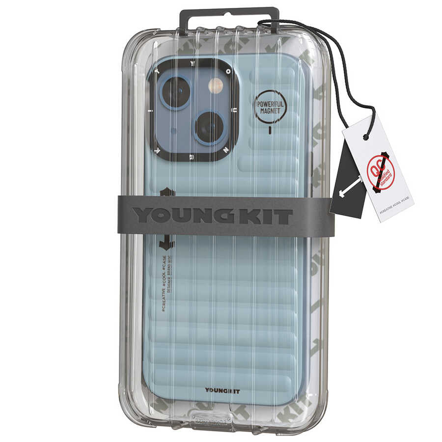 iPhone 13 Kılıf YoungKit Plain Coloured Serisi Kapak