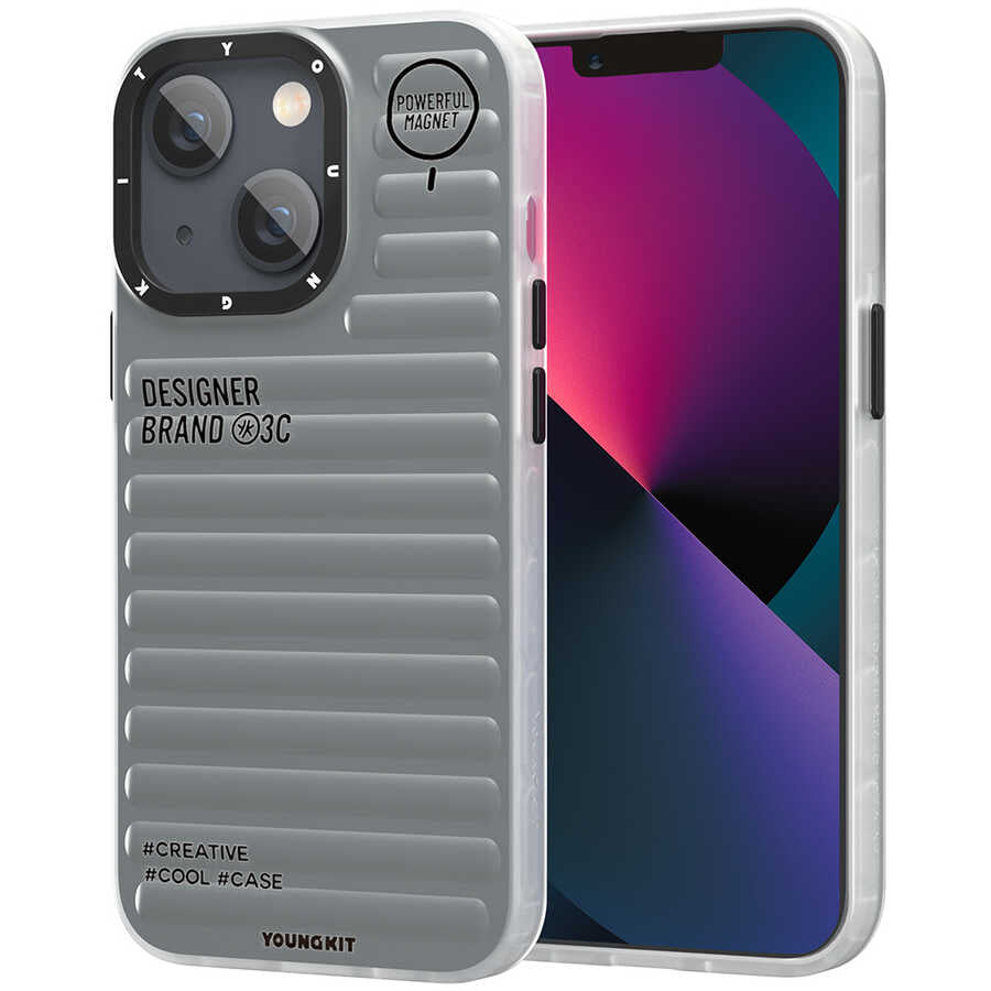 iPhone 13 Kılıf YoungKit Plain Coloured Serisi Kapak