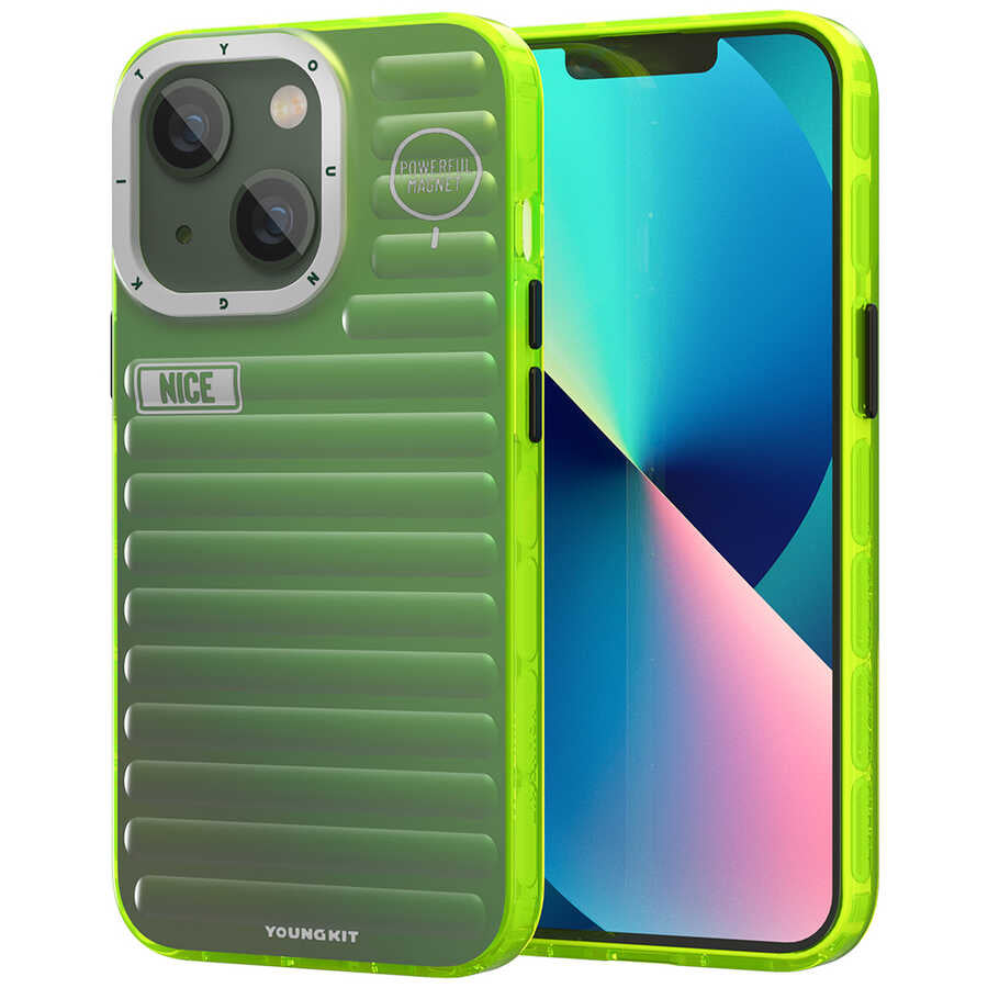 iPhone 13 Kılıf YoungKit Plain Coloured Serisi Kapak