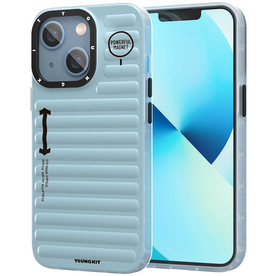 iPhone 13 Kılıf YoungKit Plain Coloured Serisi Kapak