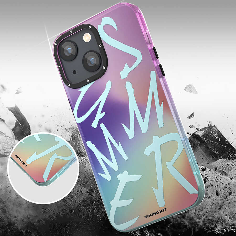 iPhone 13 Kılıf YoungKit Summer Serisi Kapak