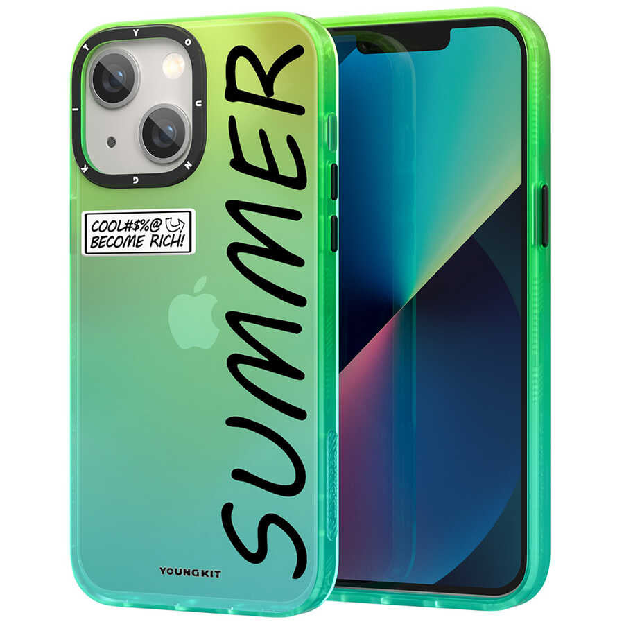 iPhone 13 Kılıf YoungKit Summer Serisi Kapak