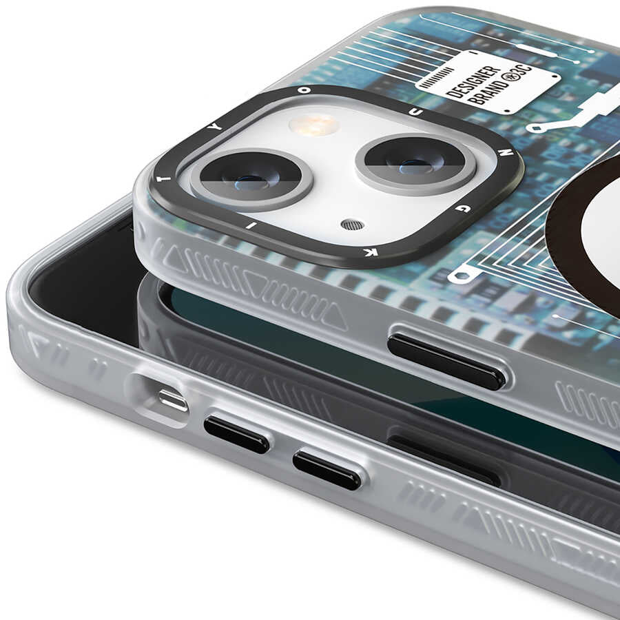 iPhone 13 Kılıf YoungKit Technology Serisi Kapak