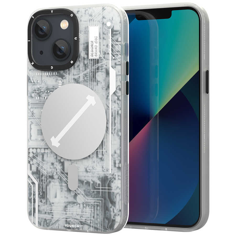 iPhone 13 Kılıf YoungKit Technology Serisi Kapak