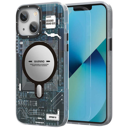 iPhone 13 Kılıf YoungKit Technology Serisi Kapak