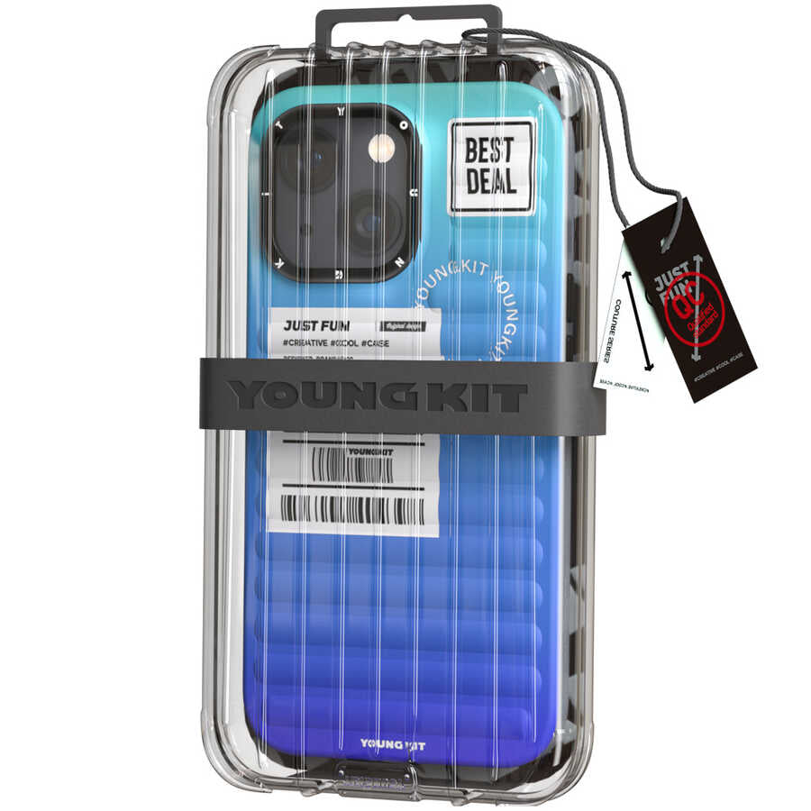 iPhone 13 Kılıf YoungKit The Secret Color Serisi Kapak