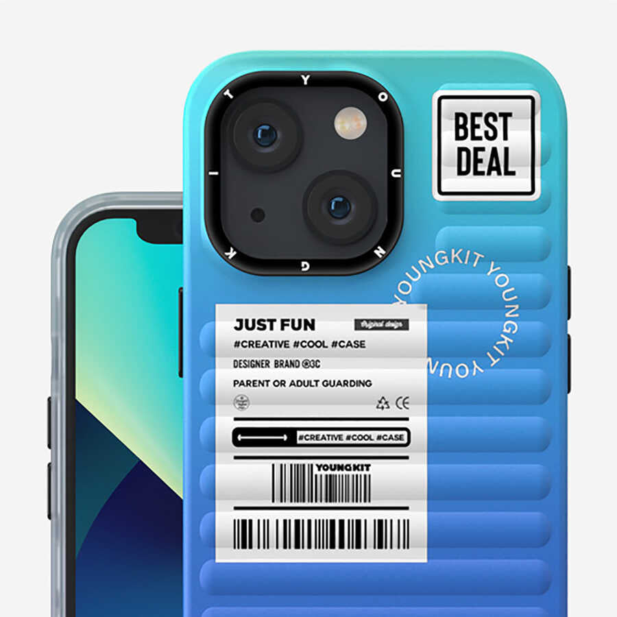 iPhone 13 Kılıf YoungKit The Secret Color Serisi Kapak