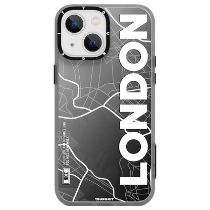iPhone 13 Kılıf YoungKit World Trip Serisi Kapak
