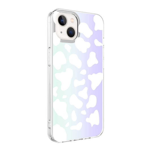 Apple iPhone 13 Kılıf Zore M-Blue Desenli Kapak