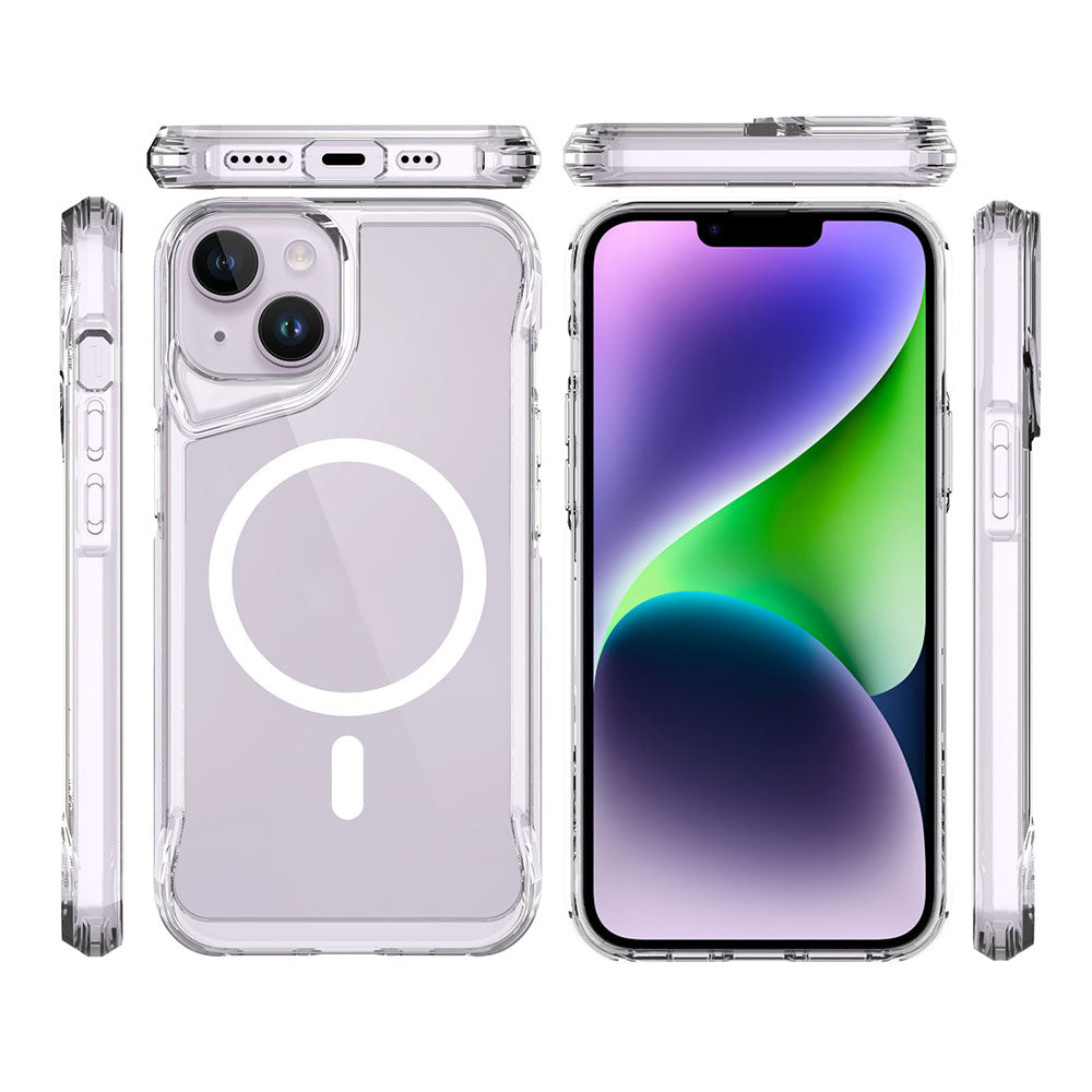 Apple iPhone 13 Kılıf Zore M-safe Şarj Özellikli T-Max M-safe Kapak