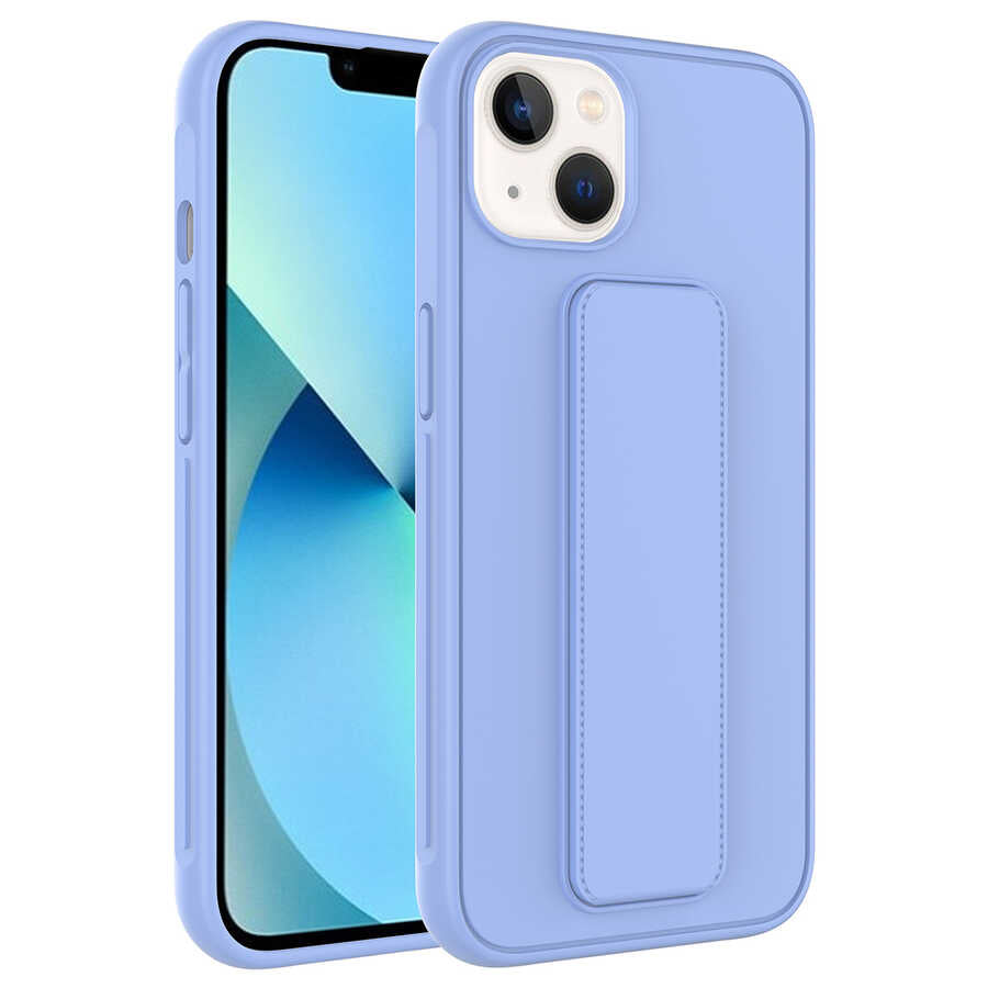 Apple iPhone 13 Kılıf Zore Qstand Kapak
