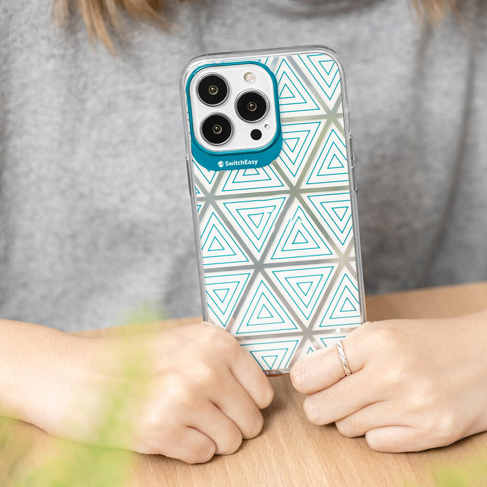 iPhone 13 Pro Kılıf Çift IMD Baskılı Lisanslı Switcheasy Artist Aurora Kapak