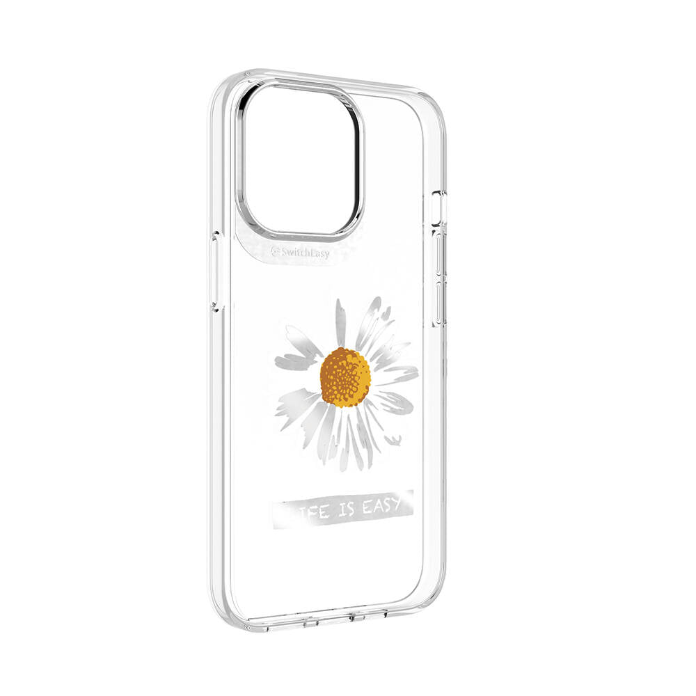 iPhone 13 Pro Kılıf Çift IMD Baskılı Lisanslı Switcheasy Artist Daisy Kapak