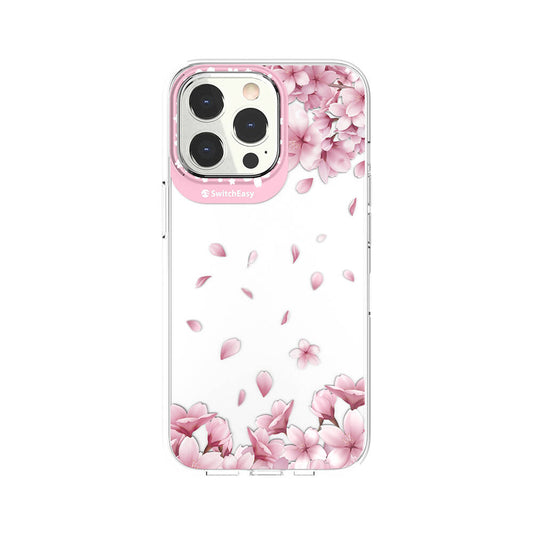 iPhone 13 Pro Kılıf Çift IMD Baskılı Lisanslı Switcheasy Artist Sakura Kapak