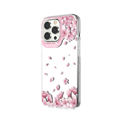 iPhone 13 Pro Kılıf Çift IMD Baskılı Lisanslı Switcheasy Artist Sakura Kapak