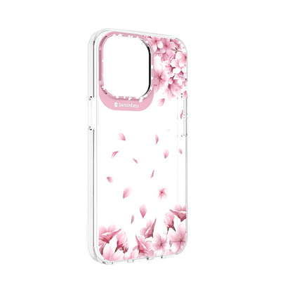 iPhone 13 Pro Kılıf Çift IMD Baskılı Lisanslı Switcheasy Artist Sakura Kapak