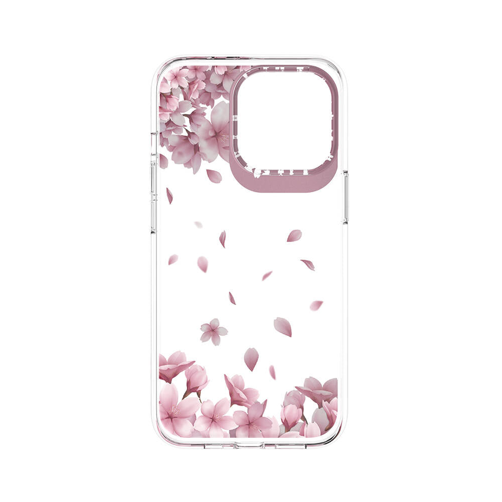 iPhone 13 Pro Kılıf Çift IMD Baskılı Lisanslı Switcheasy Artist Sakura Kapak