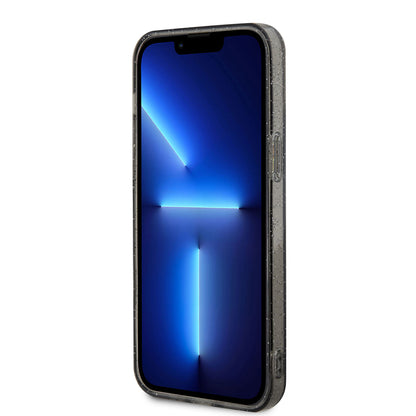 iPhone 13 Pro Kılıf GUESS M-safe Şarj Özellikli Glitter Kapak