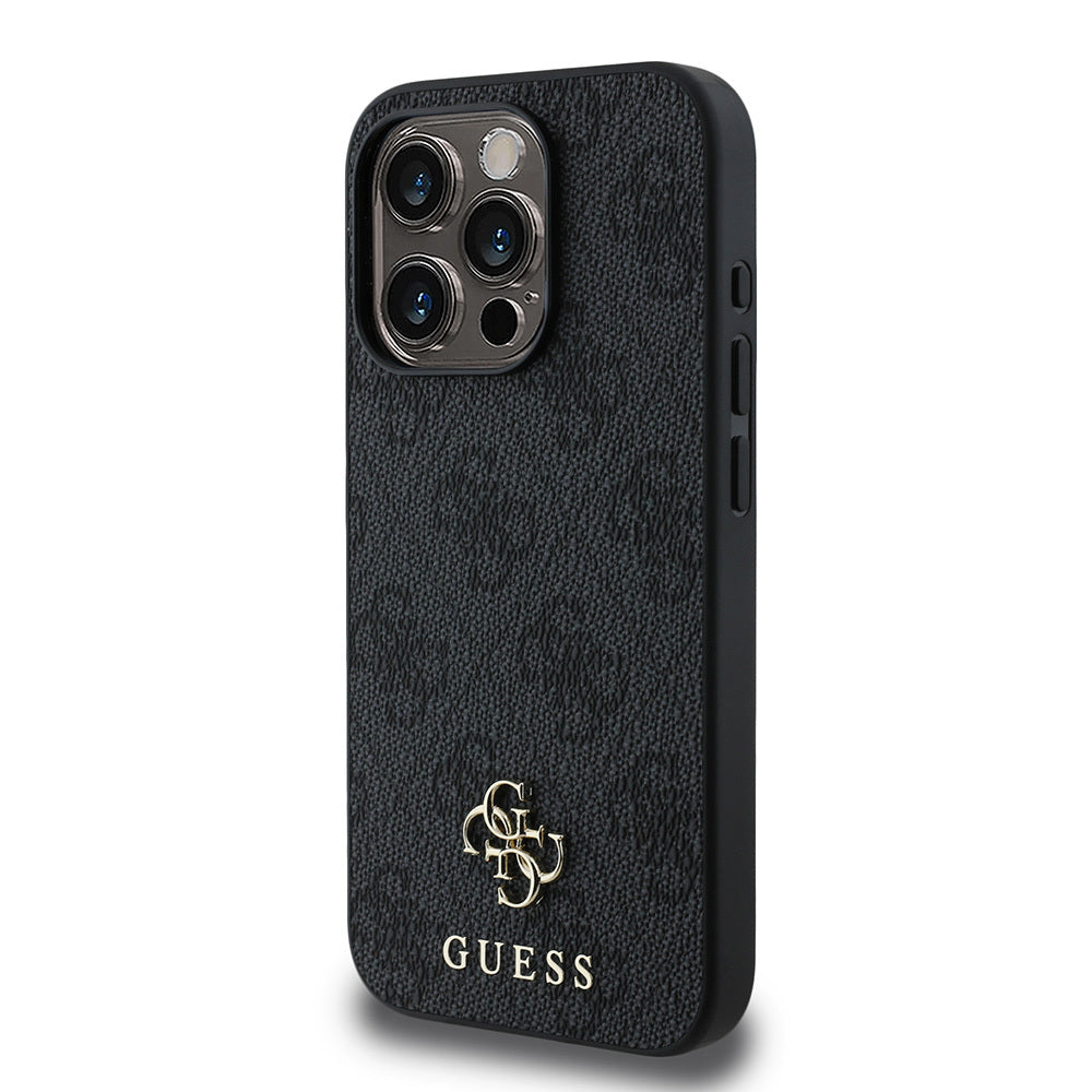 iPhone 13 Pro Kılıf Guess Orjinal Lisanslı M-safe Şarj Özellikli Small 4G Classic Kapak