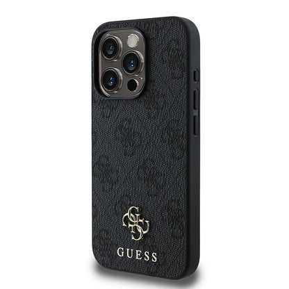 iPhone 13 Pro Kılıf Guess Orjinal Lisanslı M-safe Şarj Özellikli Small 4G Classic Kapak
