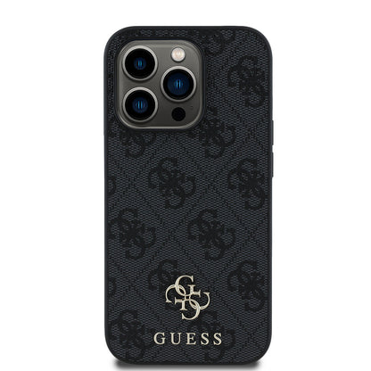 iPhone 13 Pro Kılıf Guess Orjinal Lisanslı M-safe Şarj Özellikli Small 4G Classic Kapak
