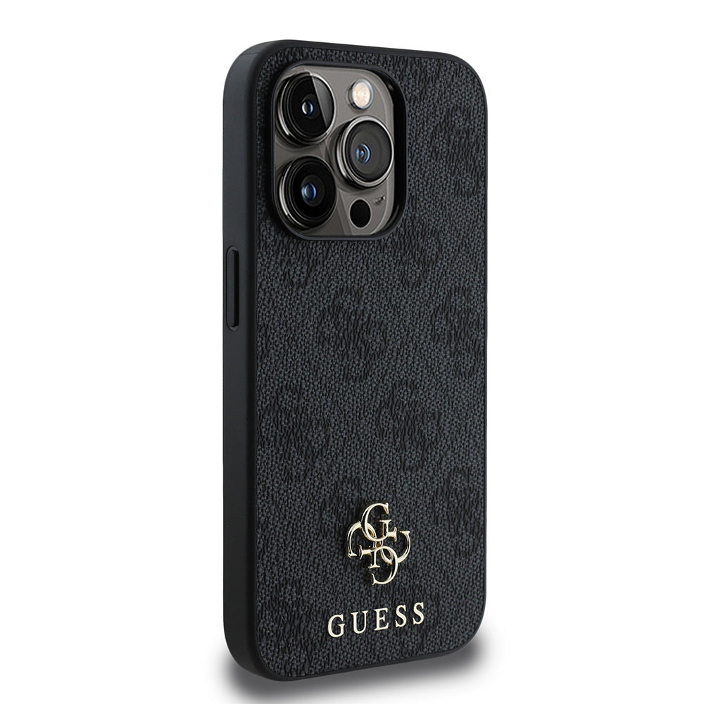 iPhone 13 Pro Kılıf Guess Orjinal Lisanslı M-safe Şarj Özellikli Small 4G Classic Kapak