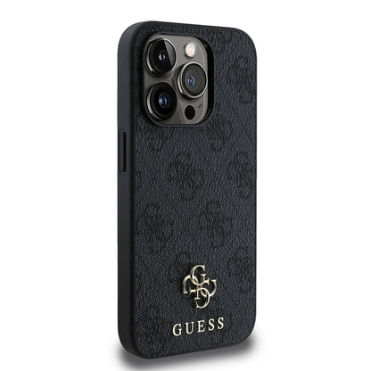 iPhone 13 Pro Kılıf Guess Orjinal Lisanslı M-safe Şarj Özellikli Small 4G Classic Kapak