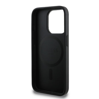 iPhone 13 Pro Kılıf Guess Orjinal Lisanslı M-safe Şarj Özellikli Small 4G Classic Kapak