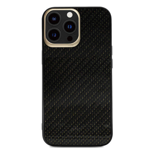 iPhone 13 Pro Kılıf Kajsa Carbon Fiber Collection Arka Kapak