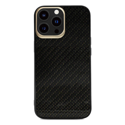 iPhone 13 Pro Kılıf Kajsa Carbon Fiber Collection Arka Kapak