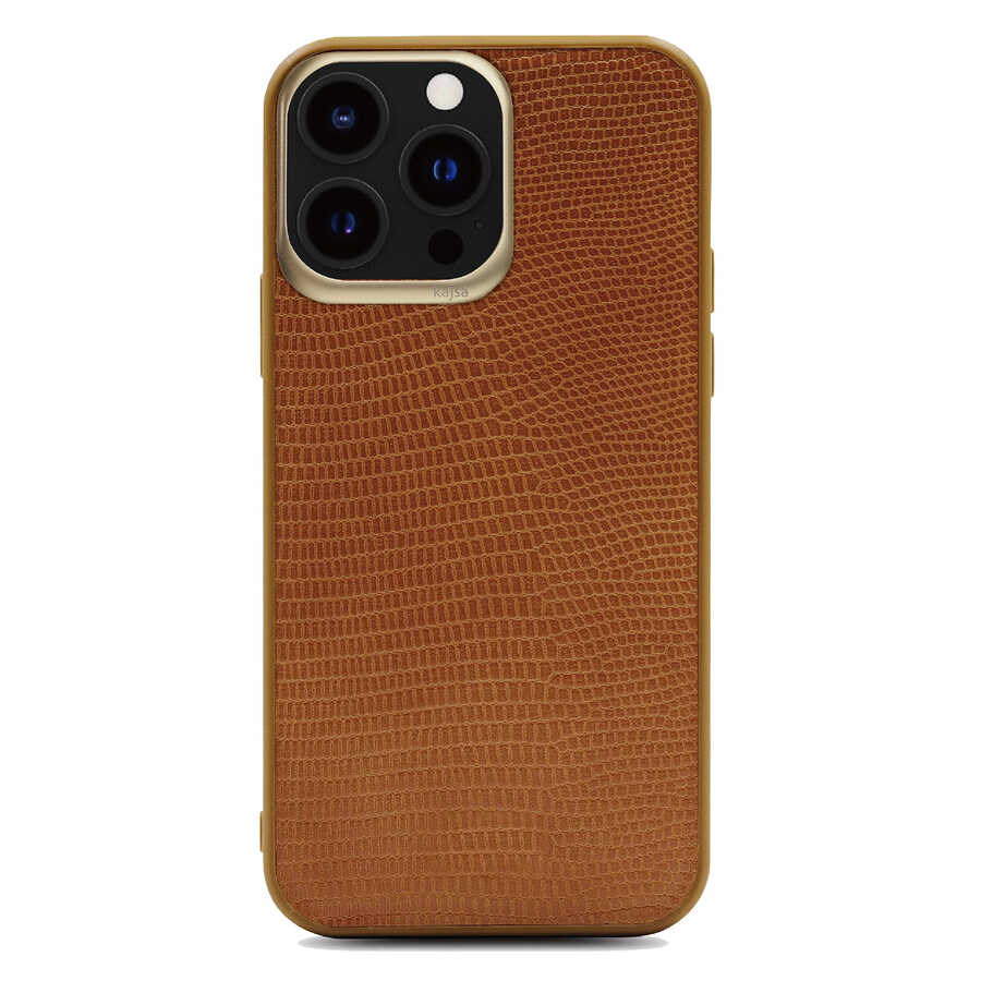iPhone 13 Pro Kılıf Kajsa Preppie Collection Pu Deri Kapak