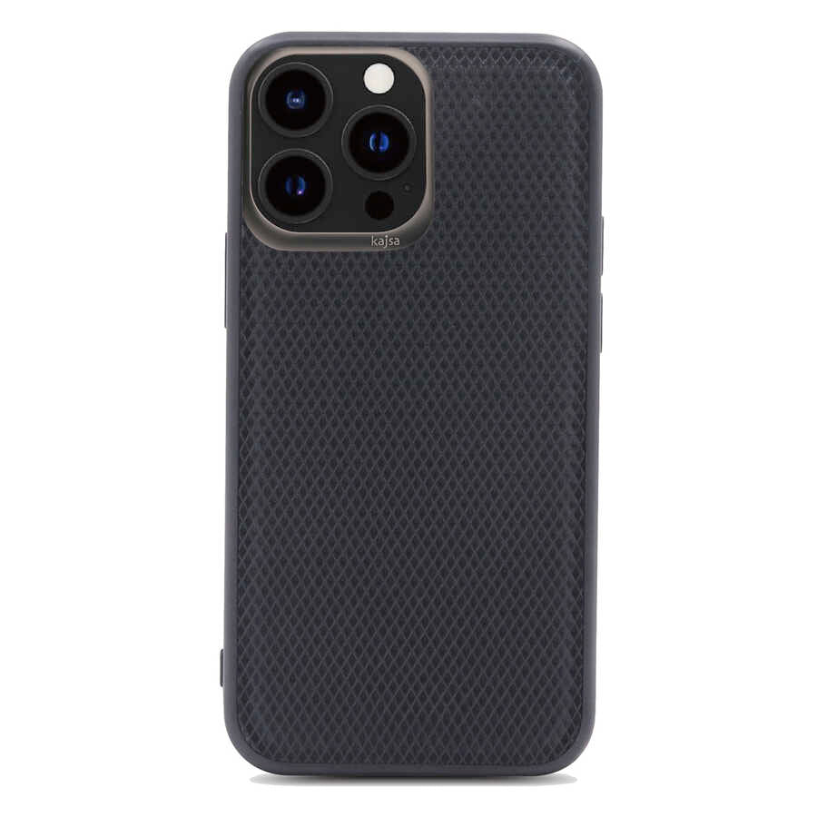 iPhone 13 Pro Kılıf Kajsa Preppie Serisi Dark Kapak