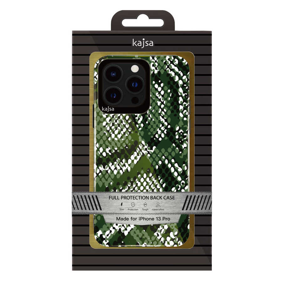 iPhone 13 Pro Kılıf Kajsa Shield Plus Wild Serisi 2 Arka Kapak