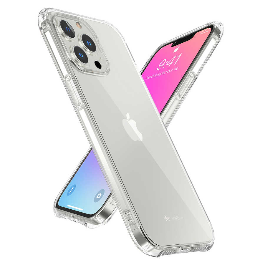 iPhone 13 Pro Kılıf Kajsa Transparent Kapak