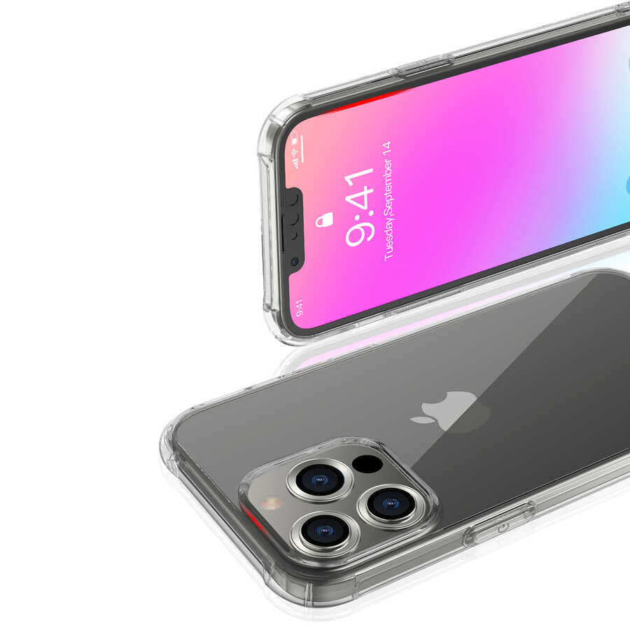 iPhone 13 Pro Kılıf Kajsa Transparent Kapak