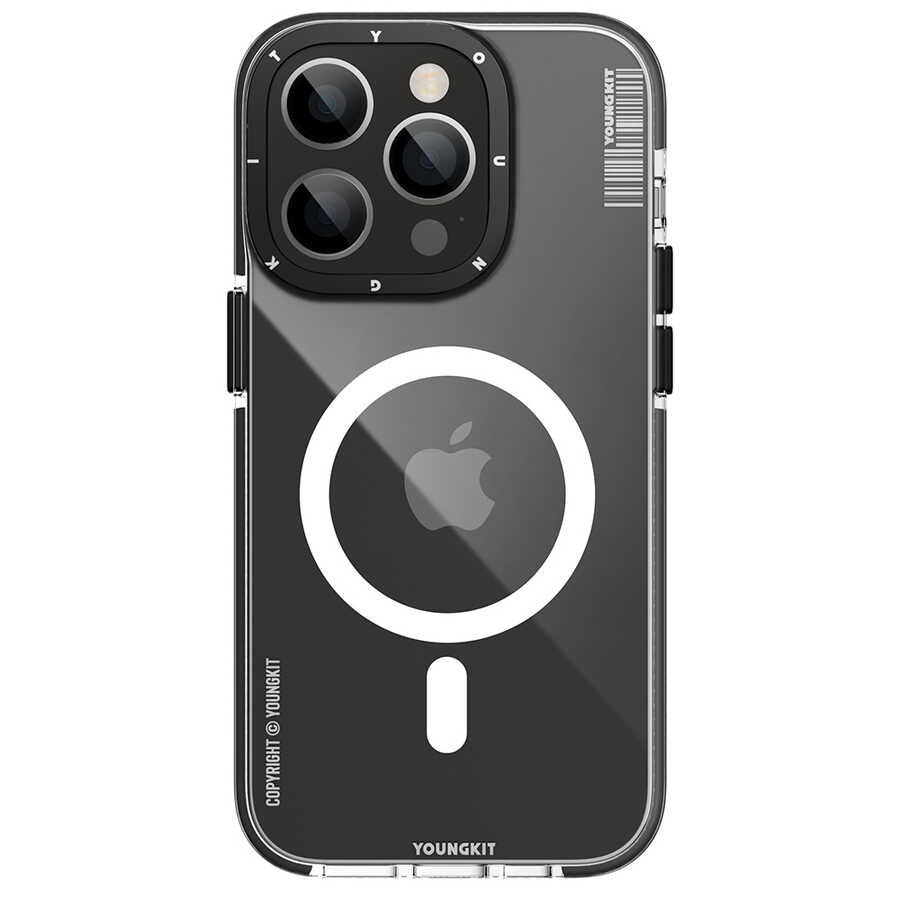 iPhone 13 Pro Kılıf M-safe Şarj Özellikli YoungKit Exquisite Serisi Kapak
