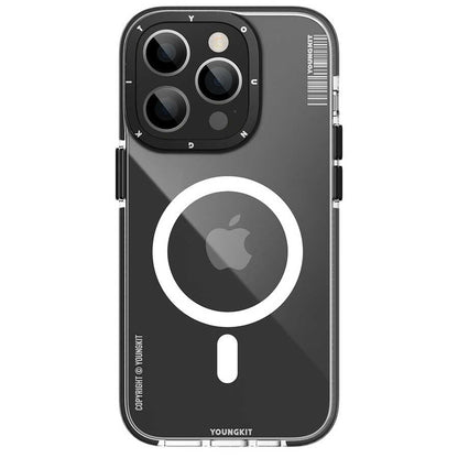iPhone 13 Pro Kılıf M-safe Şarj Özellikli YoungKit Exquisite Serisi Kapak
