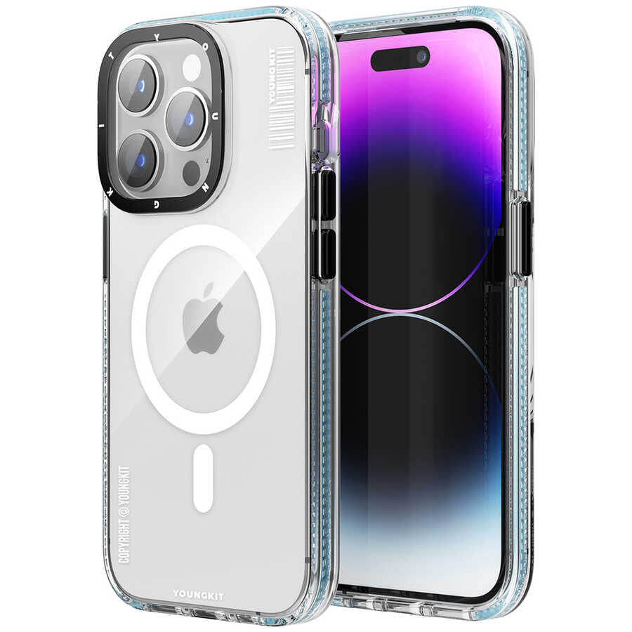 iPhone 13 Pro Kılıf M-safe Şarj Özellikli YoungKit Exquisite Serisi Kapak