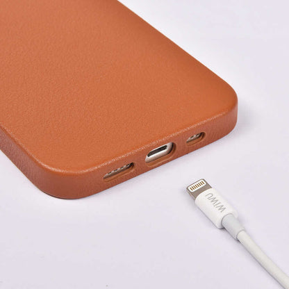 iPhone 13 Pro Kılıf Wiwu Calfskin Kapak