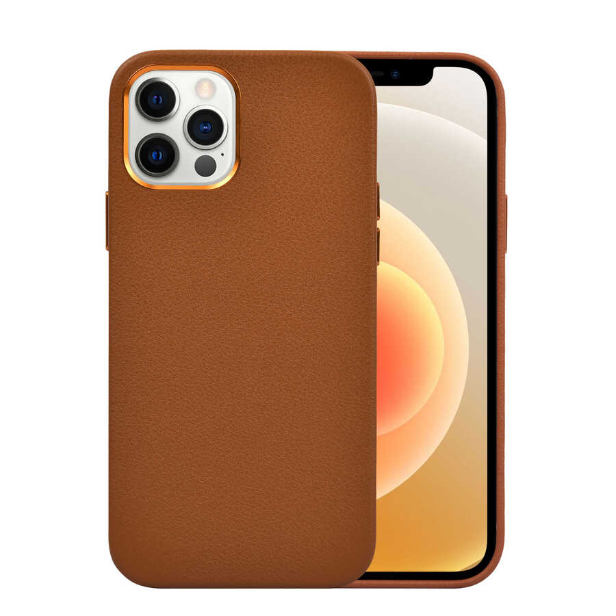 iPhone 13 Pro Kılıf Wiwu Calfskin Kapak
