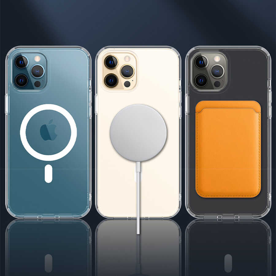 iPhone 13 Pro Kılıf Wiwu Magnetic Crystal Kapak