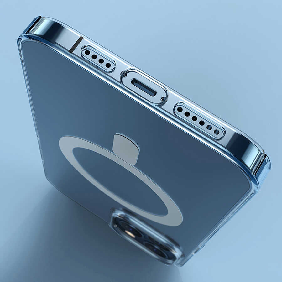 iPhone 13 Pro Kılıf Wiwu Magnetic Crystal Kapak