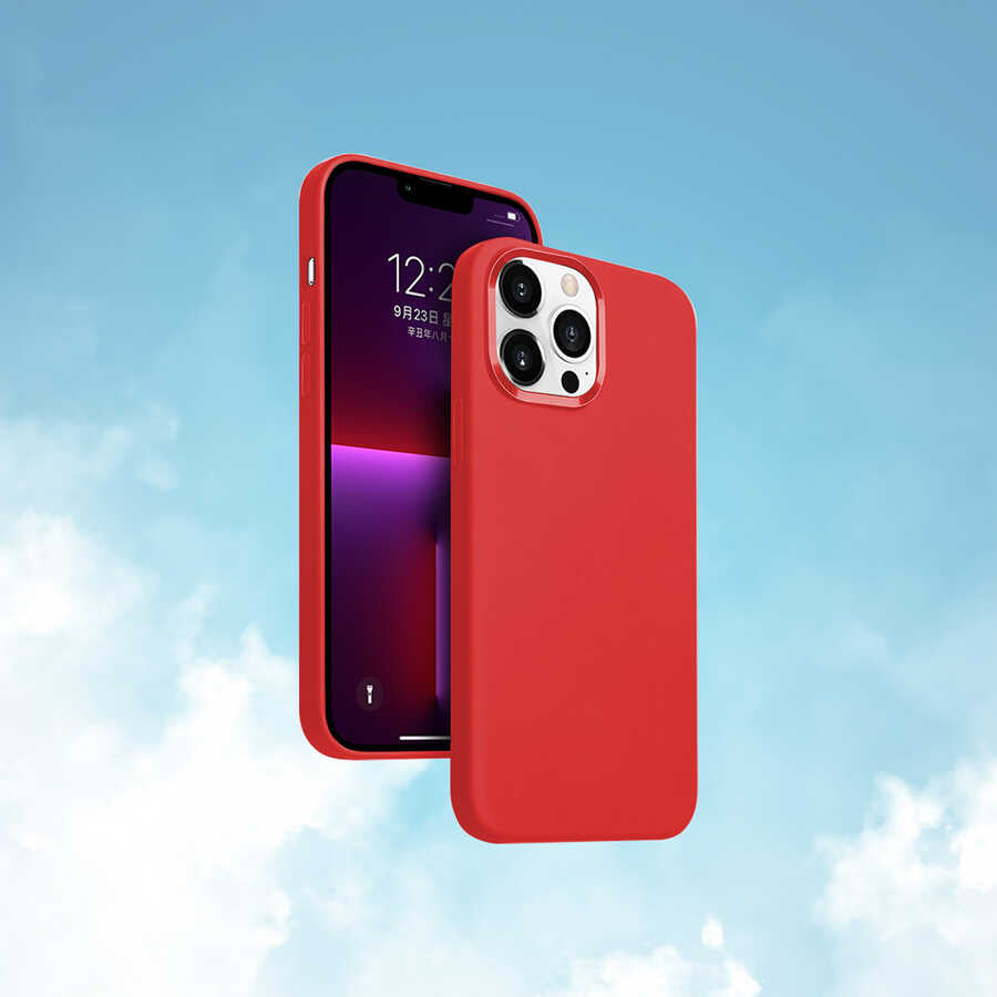 iPhone 13 Pro Kılıf Wiwu M-safe Magnetic Silikon Kapak